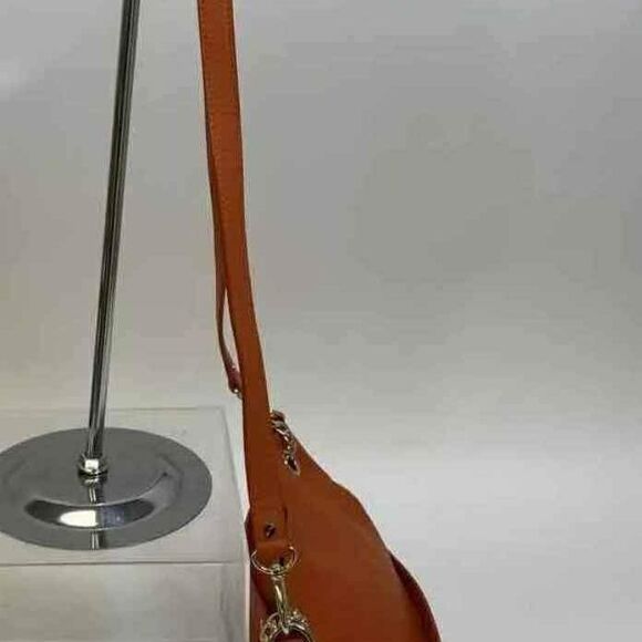 Michael Kors MK Designer Orange Jet Set Shoulder Crossbody Bag Hobo Bucket Purse - Picture 6 of 10